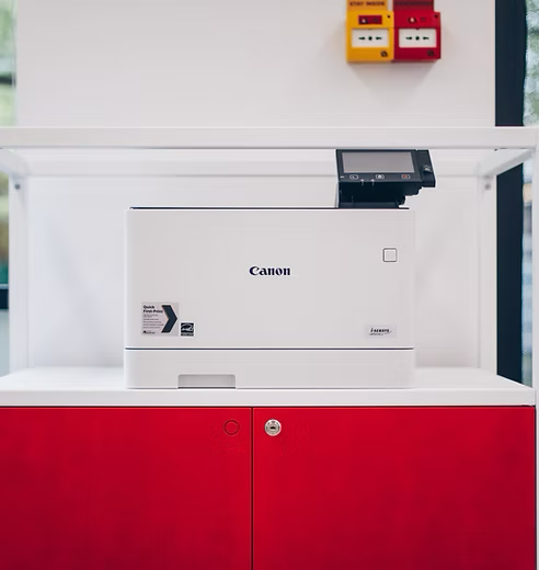 Canon printer , ondarreta dry kast rood