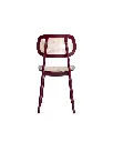 Vincent Sheppard_Titus dining chair_Bordeaux lacquered_Back_FF.webp