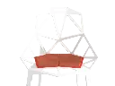 Magis_chair_one_product_detail_SD460_white_white_cushion_SD480_kvadrat_steelcut_trioorange_533_01_lr.webp