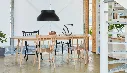Triangle Leg Table wb lacquer oak_J42 wb laquer oak_PC Pendant L soft black.webp