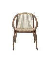 Vincent Sheppard_Norma dining chair_dark oak sand_Front_FF.webp