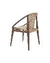 Vincent Sheppard_Norma dining chair_dark oak sand_135°_FF.webp