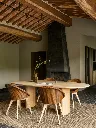 Vincent Sheppard_Atlas dining table_Joe dining chair_Caramel_HR.webp