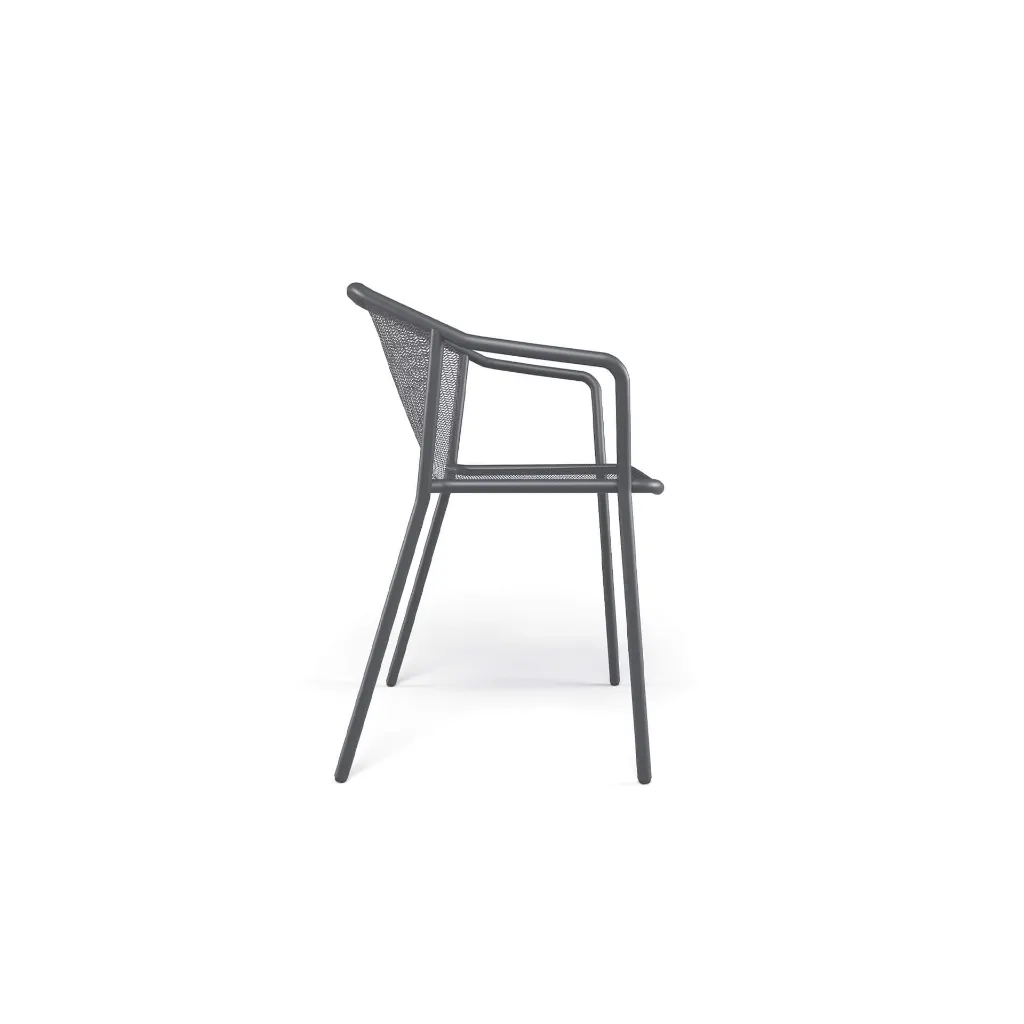 poltroncina-darwin-522-emu-esterno-giardino-acciaio-ferro-antico-cam003.webp