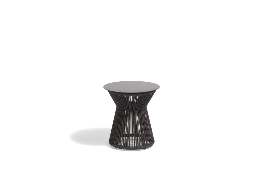 Diphano Omer Side Table Dia 42 H45 (graphie + Lava, met Beschermhoes)