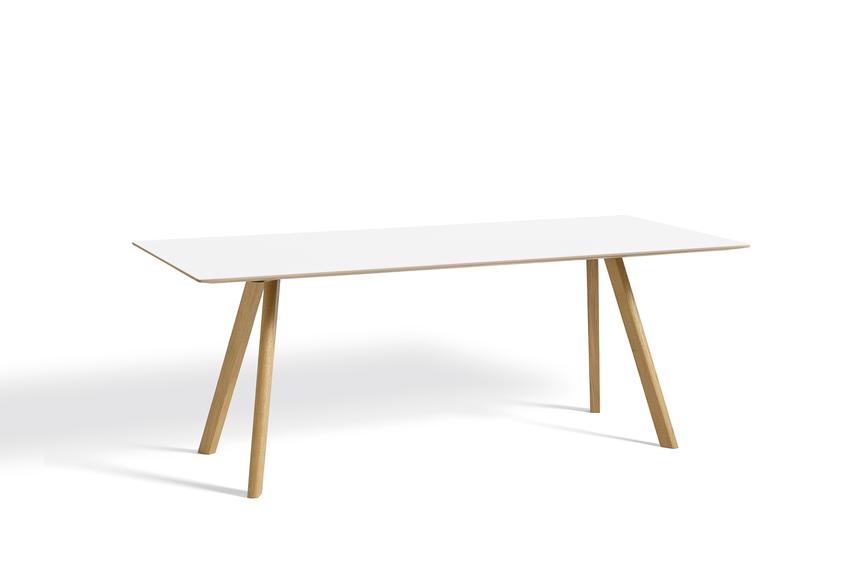 HAY CPH30 200x90 (Black lacquered Oak veneer, Lacquered Oak)