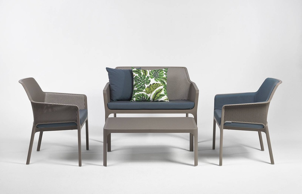 Nardi Net Lounge set (Bianco, zonder kussen)