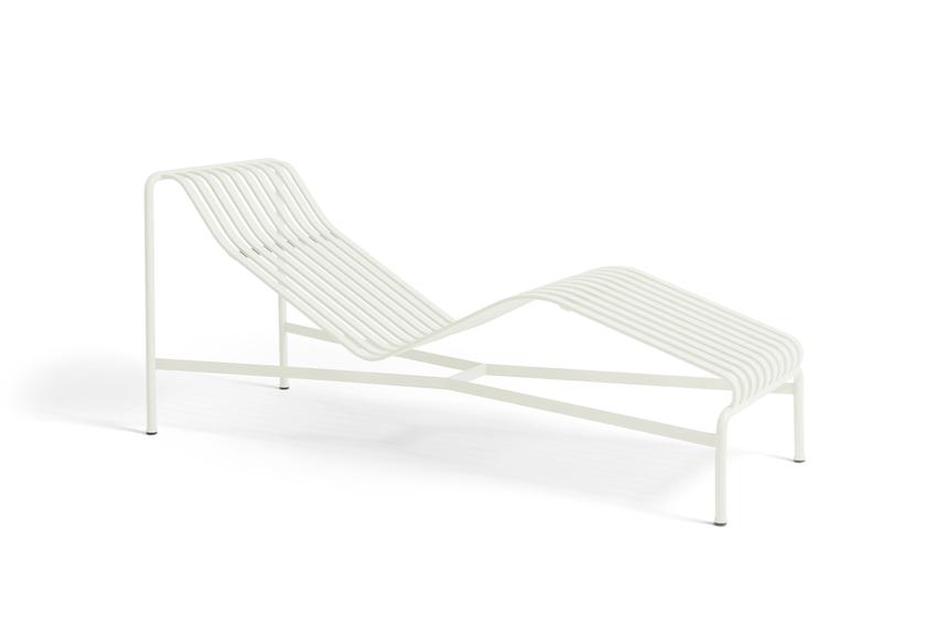 HAY Palissade Chaise longue (Antraciet, met hoofdkussen)