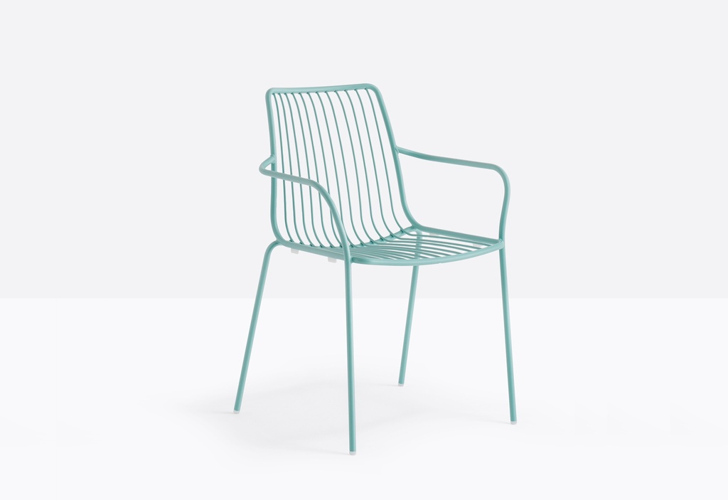 Pedrali Nolita high back met armleuningen (Antraciet, met zitkussen)