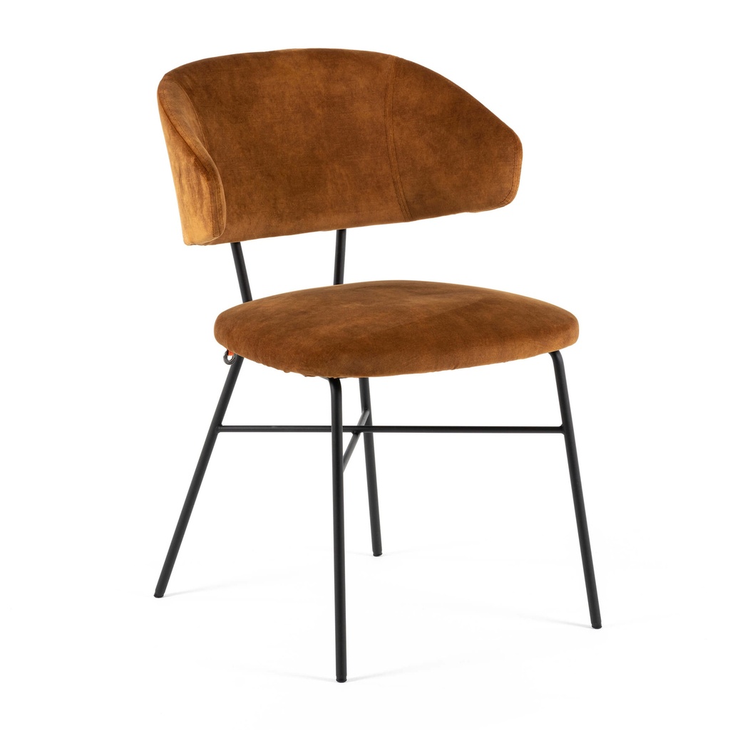 Mobitec Toro armchair metal (Wit, Aubergine, met armleuning)