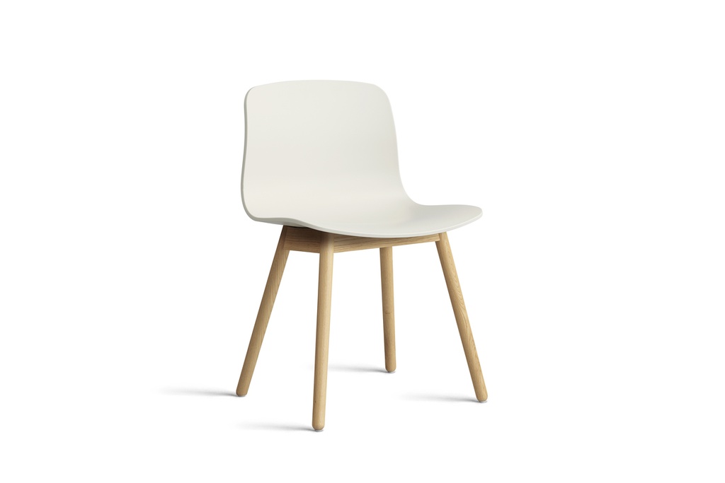 HAY AAC 12 Oak base (Melange Cream, Standaard glijders, met seat pad)