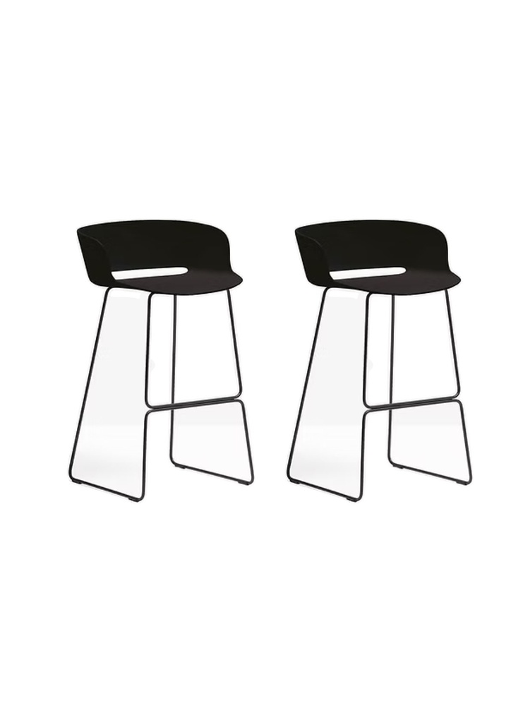 Pedrali Babila H65 noir (2x)