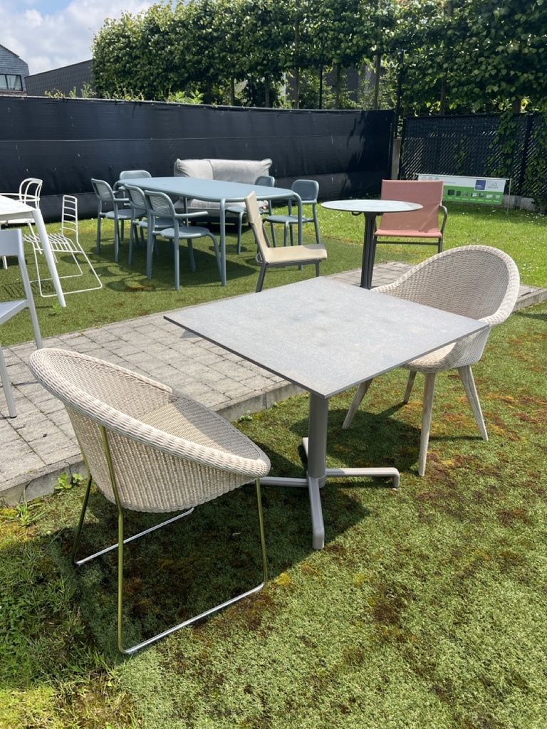 Tafel Nardi Scudo + volkern tafelblad 79x79