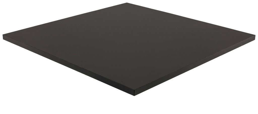 Basic Pro table top laminate matt black PT U999 - 120x70