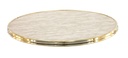 Basic Pro table top Werzalit circle Mermer 5410 + Brass