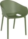 Basic Pro Sky armchair olive
