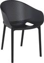 Basic Pro Sky armchair zwart