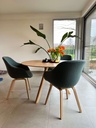 HAY Set: tafel CP20 rond 120 cm + 4 stoelen AAC 123