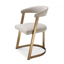 Eichholtz Dexter Dining Chair - Brass Loki natural