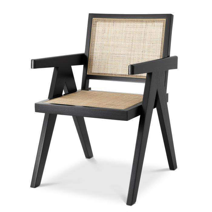 Eichholtz Aristide Dining Chair - klassiek zwart