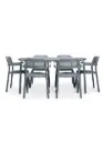 Fatboy Toni Set Tavolo tafel + Toni armstoelen + gratis kandelaar