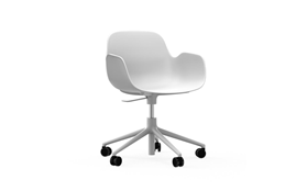 Normann Copenhagen Form bureaustoel white base (Black)
