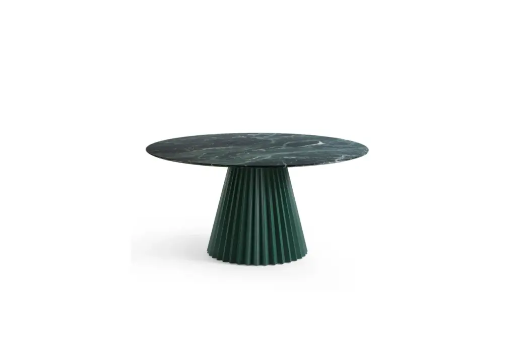 MIDJ Plissé marble (150, Wit, Beige travertino romano marble)