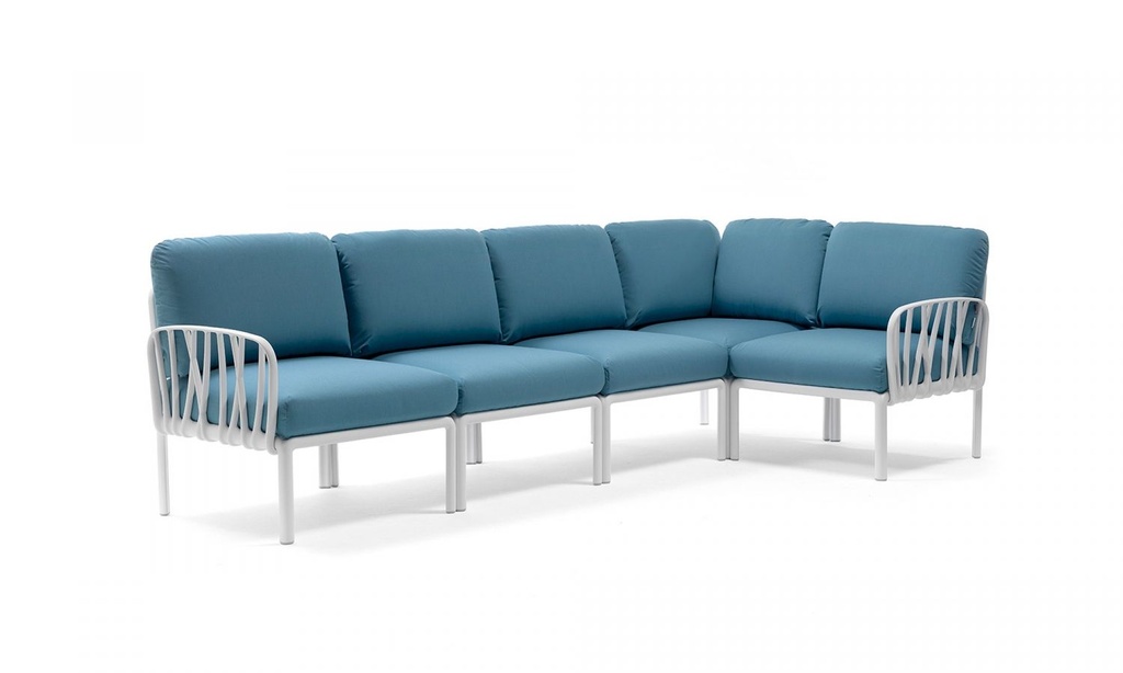 Nardi Komodo 5 LOUNGE wit (Adriatic Sunbrella)