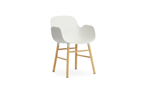 Normann Copenhagen Form Armchair oak (Green)