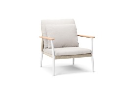 Diphano Ray lounge chair (Wit + Sand, Wit + Sand, met Beschermhoes, met Beschermhoes)