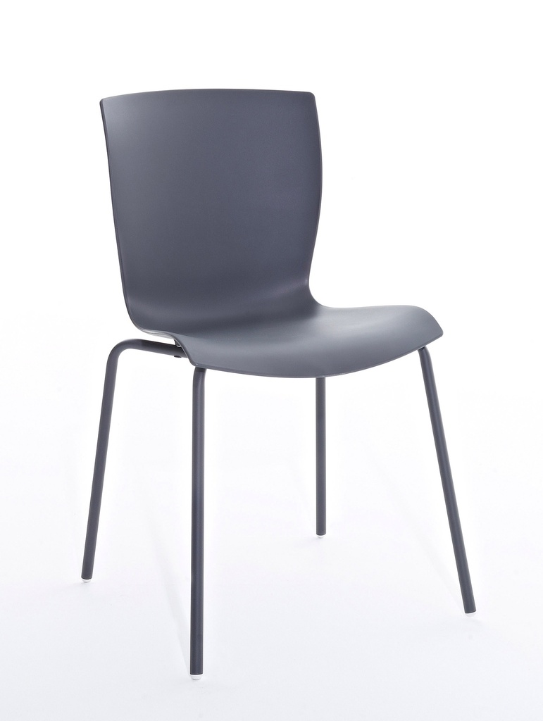 Colico Rap chair (Chroom, Zwart)