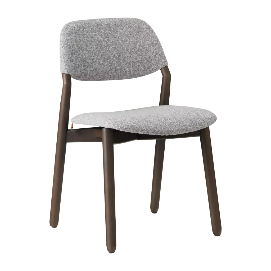 Mobitec Knut stoel (Beuk Bleek, Hip Hop Beige, Standaard glijders)