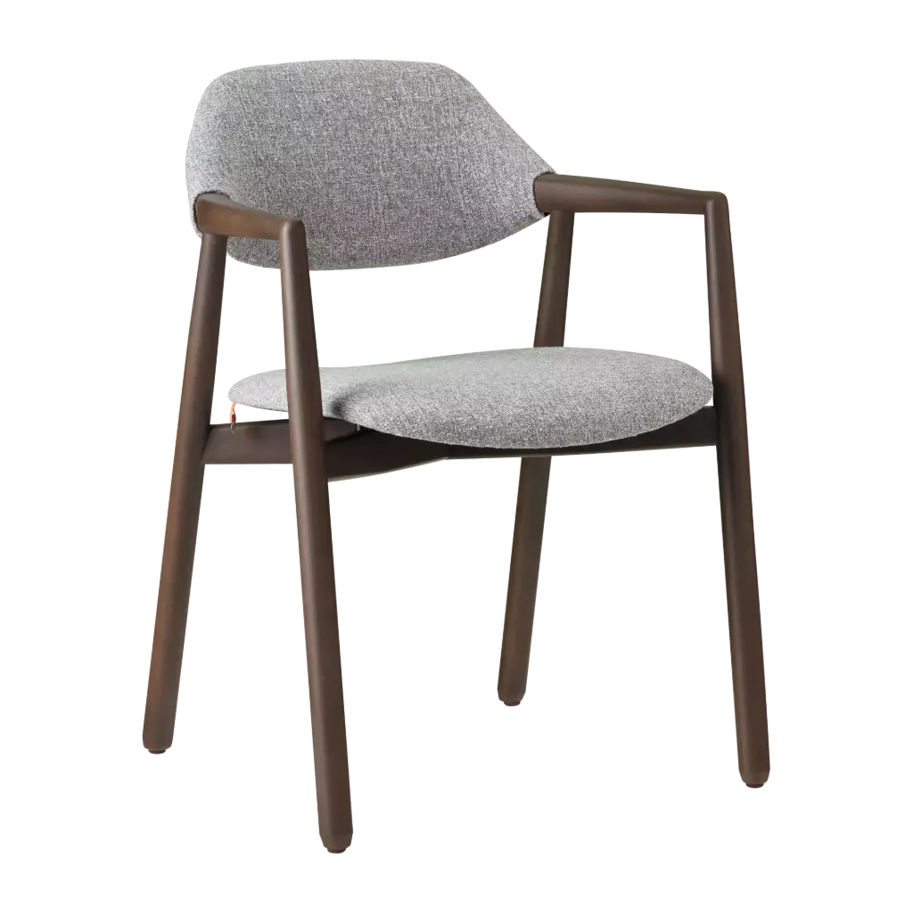 Mobitec Knut armstoel (Beuk Bleek, Hip Hop Beige, Standaard glijders)