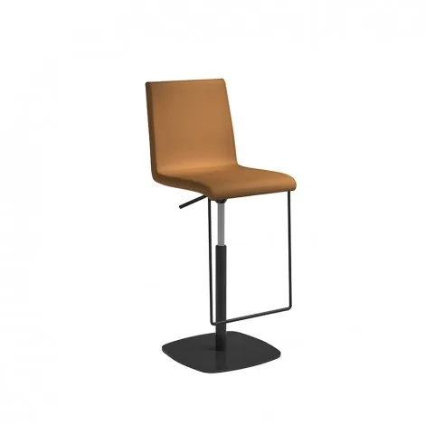 Perfecta Sherpa Barkruk (Imitatie inox / Stainless steel (ep75), Charme Antraciet/Antracite C827)