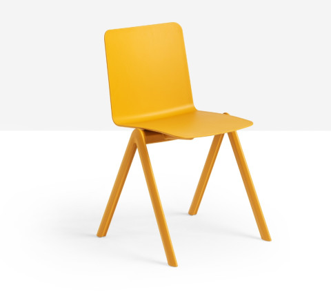 MIDJ Stack chair (Zwart)